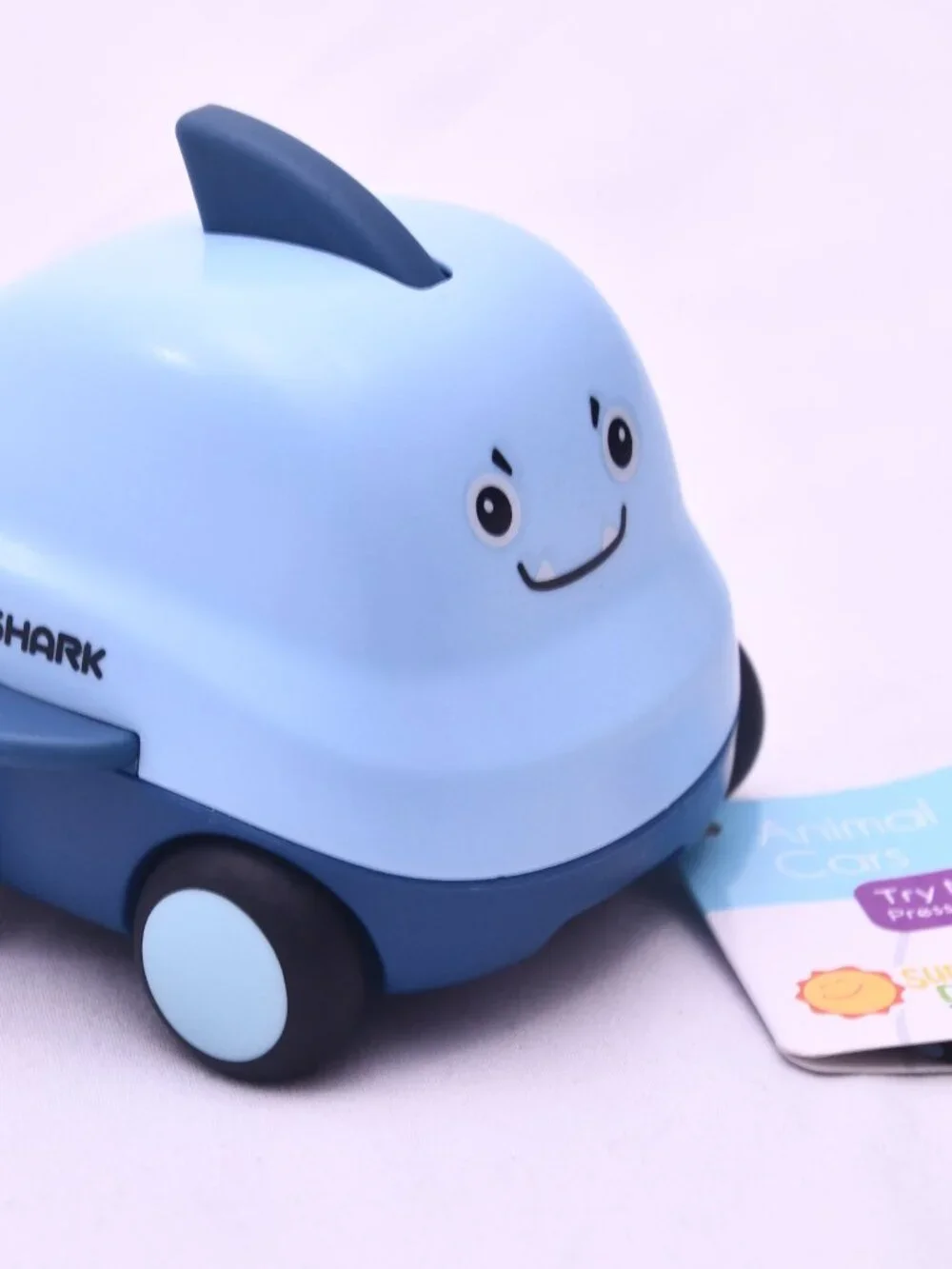 Sunny Days Animal Cars Shark Musical Toddler Toy Car Lights Sounds NWT 12M+